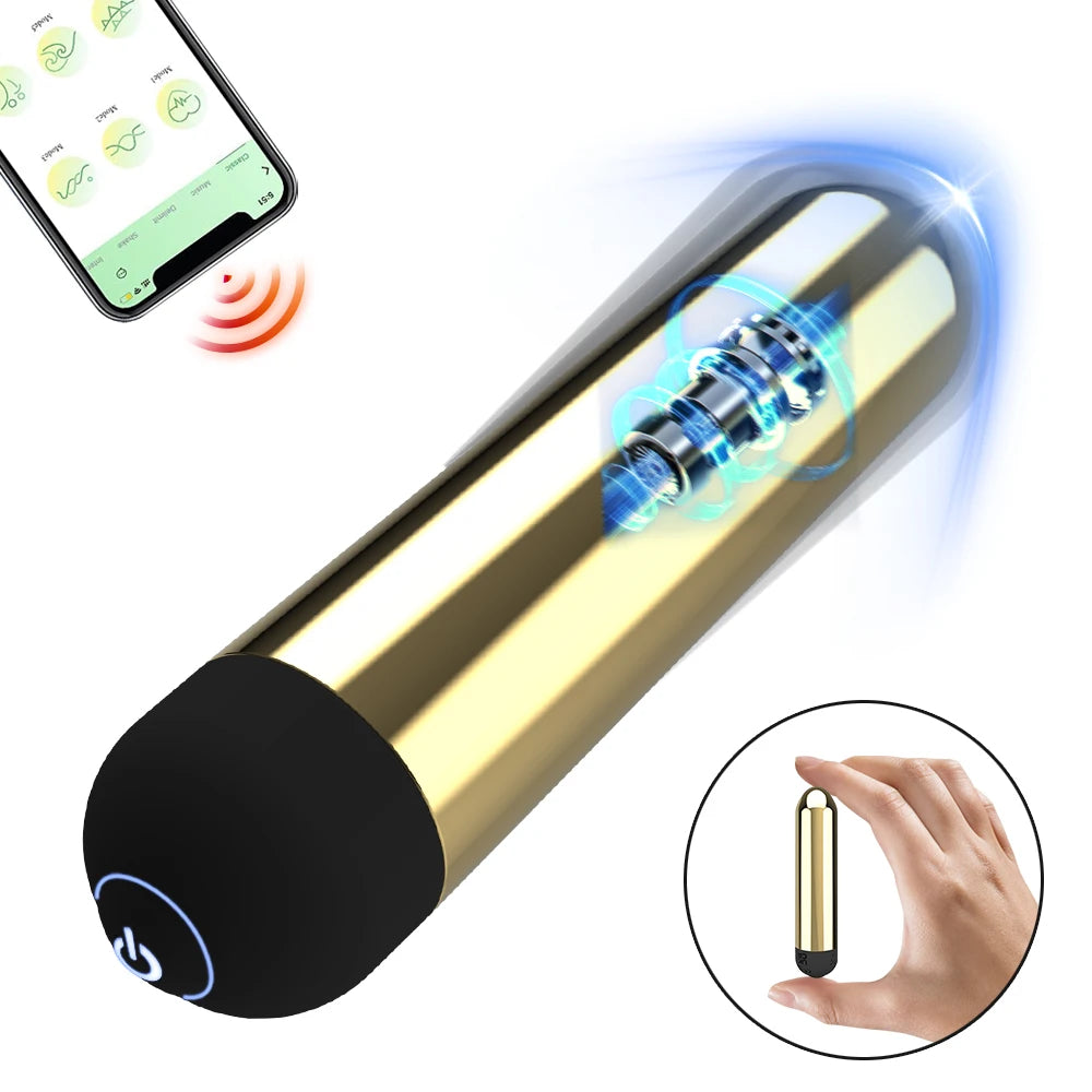 Mini Powerful Bullet Vibrator Women Clitoral Stimulator Vaginal G Spot Masturbation USB Recharge Erotic Vibrators Adult Sex Toys luvshop24