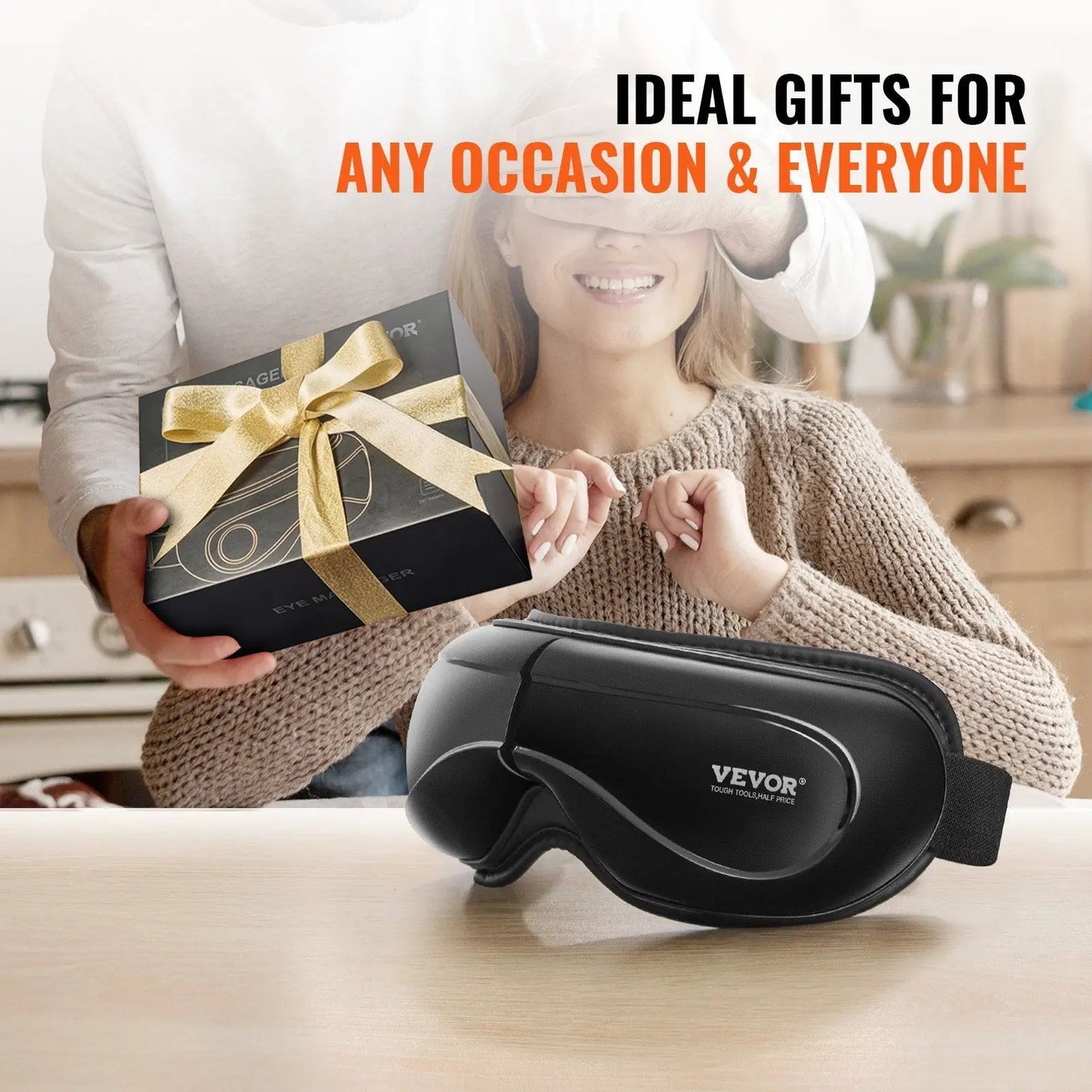 5 Modes Bluetooth Music Eye Massager Device with Heat & Remote for Eye Care luvshop24