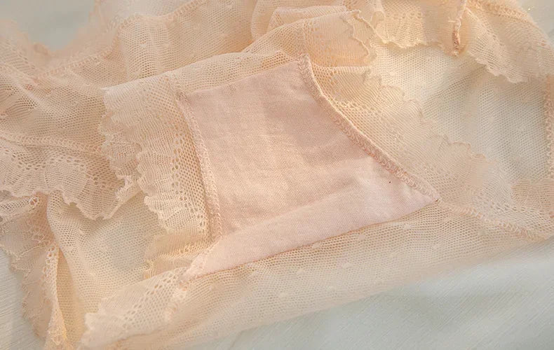 2024 Summer New Lace Sexy Women's Underwear Ultra Thin Breathable Comfortable Traceless Underwear Bragas Трусы 팬티 Белье luvshop24