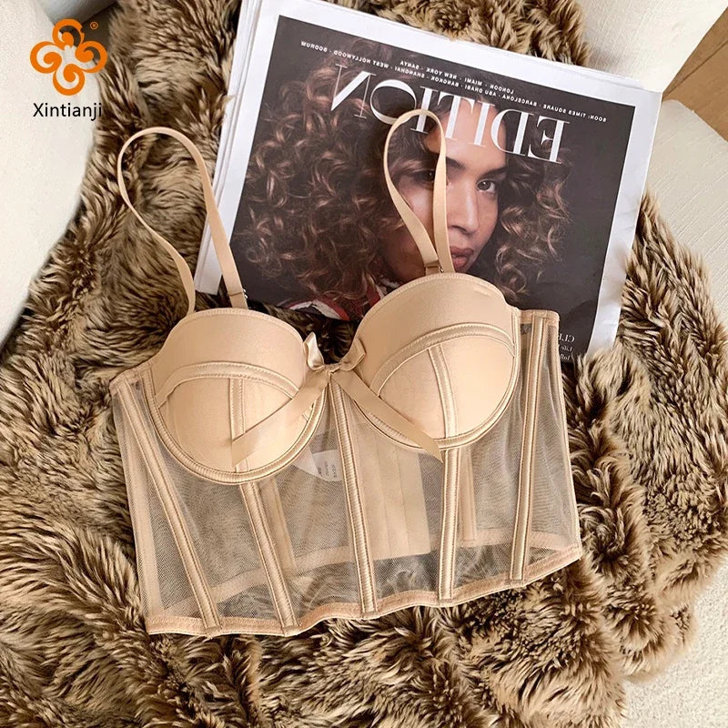 0.5/2/5m Low Stretch Corsetry Fabric Premium Strong Net Soft Nude Tulle for Corset,Power Mesh,DIY Women Dress,Bridal Veil Sewing luvshop24