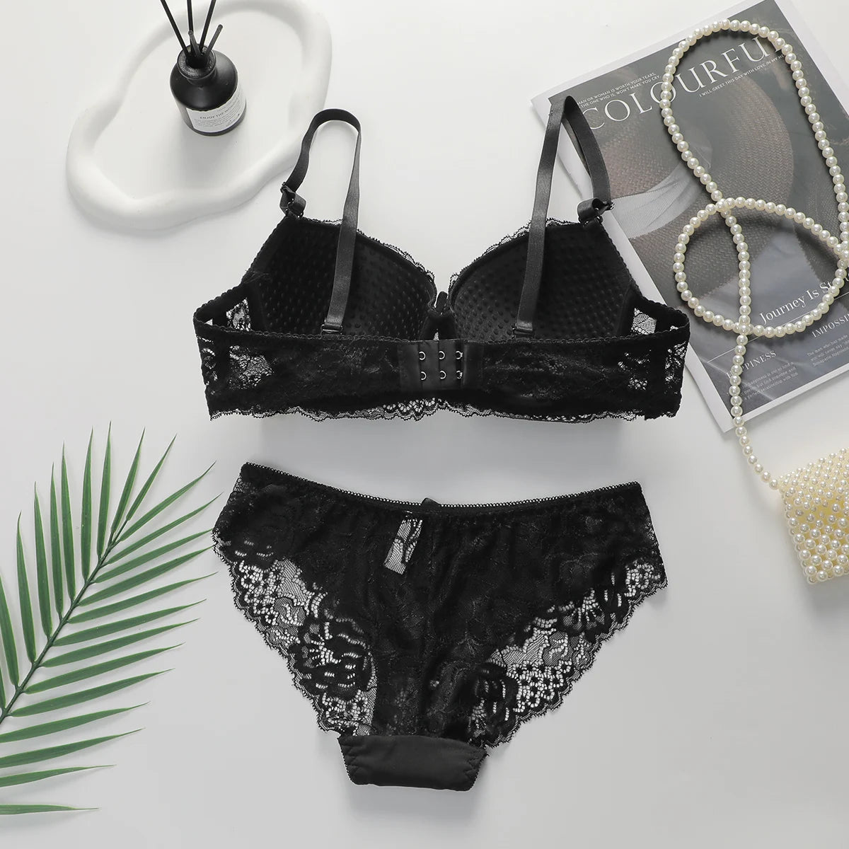 Lace Bras Set For Womens Sexy brs & panty sets Female Lingerie Embroidered 34/75 36/80 38/85 BCD Cup Underwear luvshop24