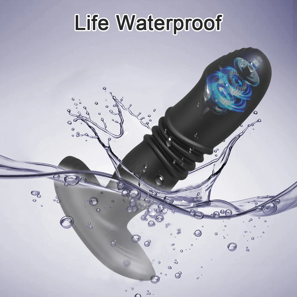 Telescopic Vibrating Butt Plug Anal Vibrator Wireless Remote Sex Toys for Women Ass Anal Dildo Prostate Massager Men Buttplug luvshop24