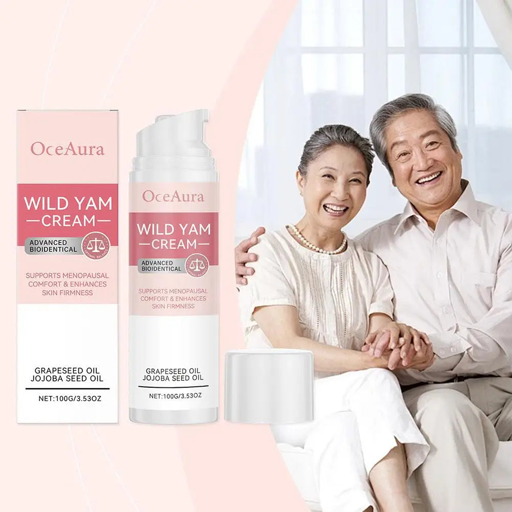 Wild Yam Cream Facial Cream For Women Natural Estrogen Moisturizer Cream With Wild Yam Hydrates, Firms & Revitalizes Skin Care luvshop24