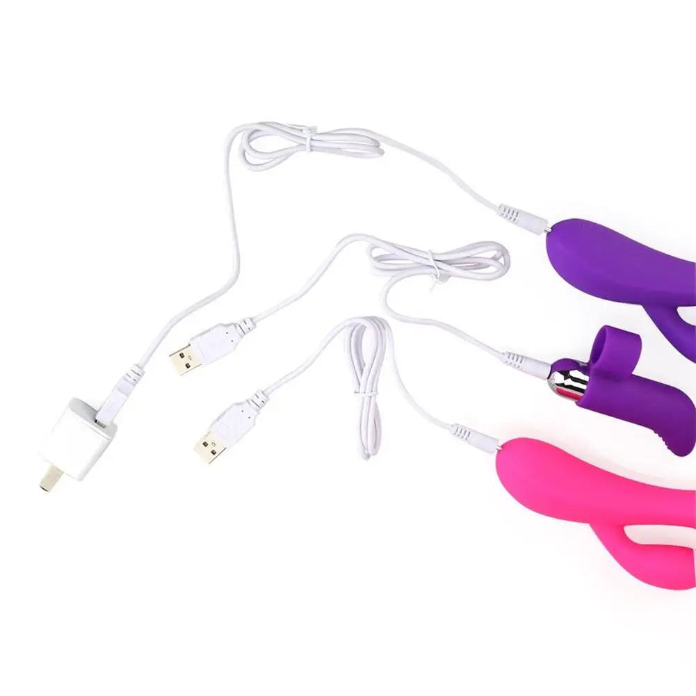 USB DC 2.5 Vibrator Charger Cable Cord for Rechargeable Adult Toys Vibrators Massagers Accessories Universal USB Power Supply luvshop24