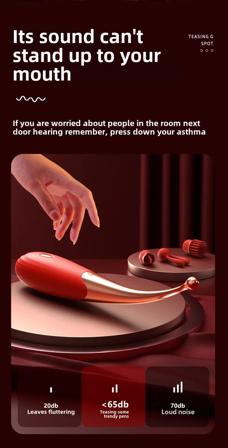 G-point Vibrator Used for Female Stimulate The Clitoris Vibrator Multi Frequency Ultrasonic Vibration Masturbation Female luvshop24