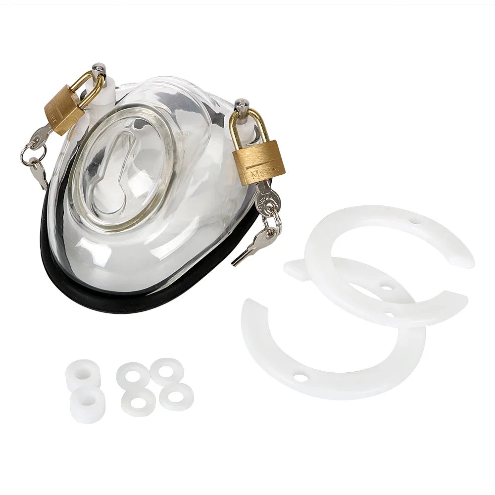 Cock Cages Penis Ring Chastity Cock Ring Chastity Belt Penis Lock Erotic Toys Adult Products Male Chastity Device Lock Penis Toy luvshop24