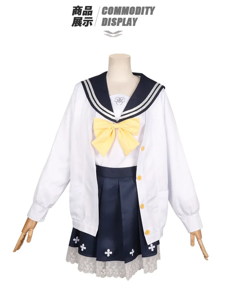 Blue Archive Cosplay Costume - School-style JK-inspired Set, for Game Role - Playing, Cosplay, Anime-themed, Ideal for Halloween luvshop24