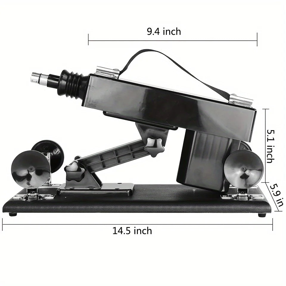 New Sex Machine for Couple Female Masturbation with Dildos Adjustable Angle Retractable Machine Gun Sex Toys luvshop24