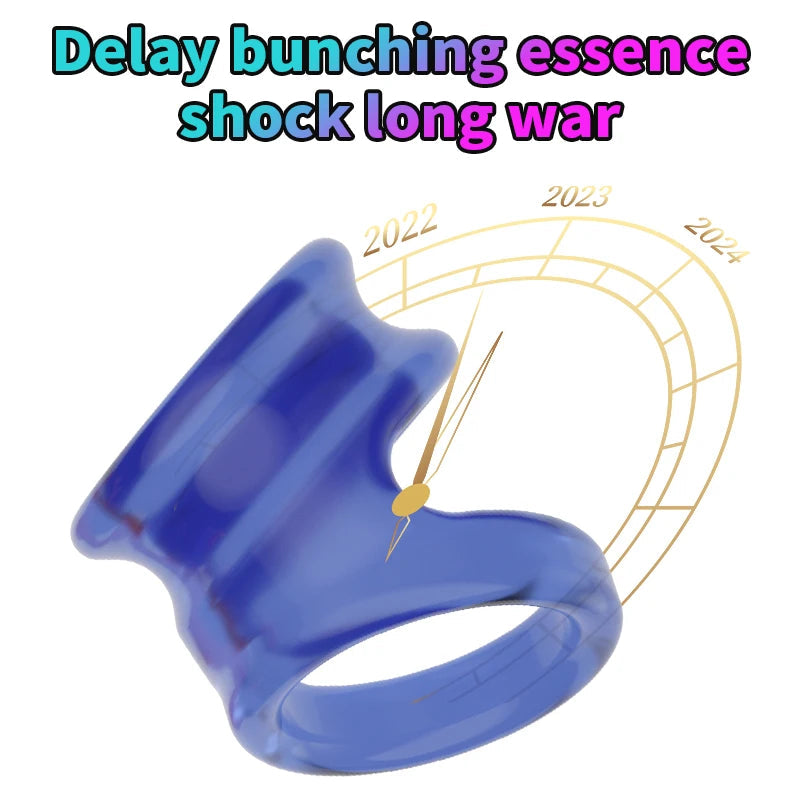 Cock Penis Ring Reusable Delay Ejaculation Stronger Erection Sex Toys Adult Supplies Linen Nozzle Ring Cock Sex Toys For Men luvshop24