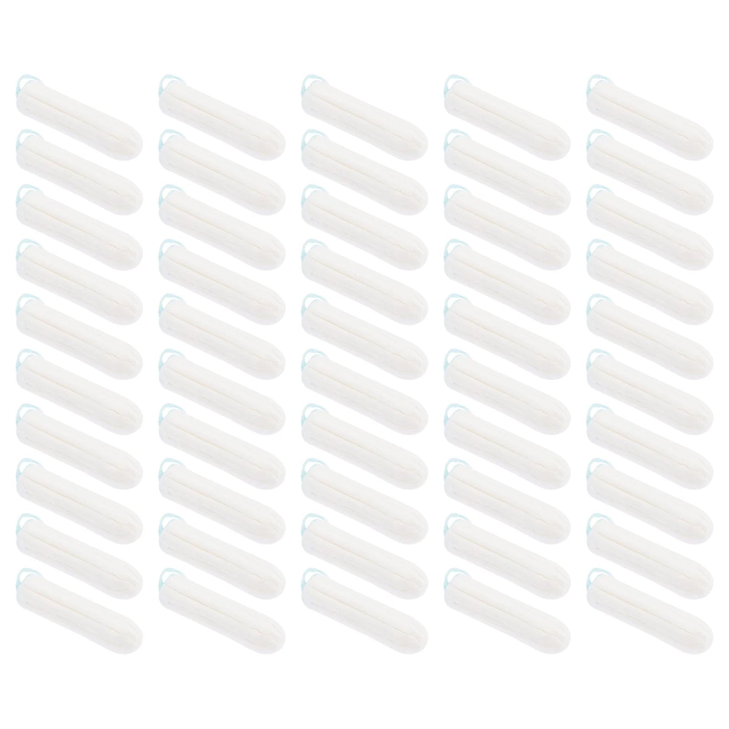 50pcs Sanitary Tampon Pure Cotton Women Supplies Menstrual Finger Push-in Easy Travel Premium Safe Female Hygiene Care luvshop24