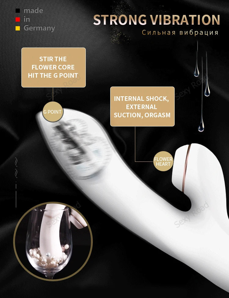 satisfyer G-Spot 10 Speed Sucking Vibrators G spot Clit Stimulation Silicone Vibration Nipple Sucker dildo UYO rabbit vibrator luvshop24