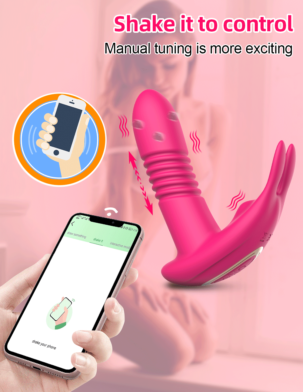 Adult Toys Vibrator Masturbation Tools for Women Outdoor Wearable Vibrator Clitoris Stimulator Dildo Penetration Vagina Vibrator luvshop24
