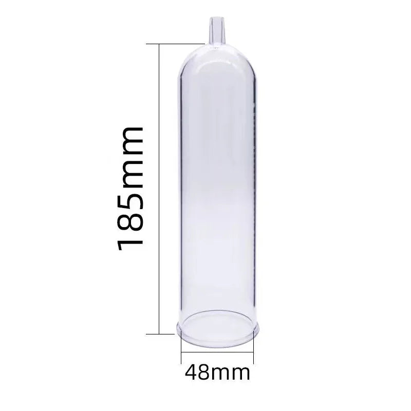 Accessories for Penis Pump Cylinder Flask Part Replacement for Dick Extender Enhancer Stretcher Vacuum Pumps Sex Toys Men luvshop24