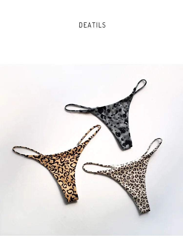 Cotton Leopard G String Women Panties Sexy Briefs Thong Low Waist T-back Bikini Underwear Seamless Female Lingerie Size S-XXL luvshop24
