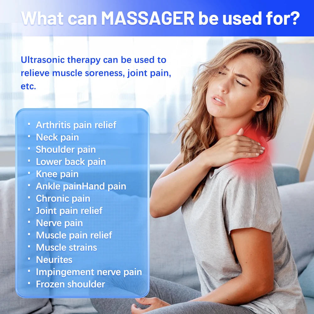 EMS Neck Massager Electric Muscle Stimulator Cervical Sticker Massage Patch Low Frequency Pulse Masajeador Pads Body Pain Relief luvshop24