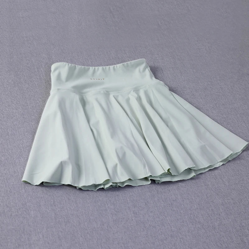 Yoga Wear Athletic Skorts Running Workout Sports Skirts High Waisted Pleated Tennis Skirt for Women luvshop24