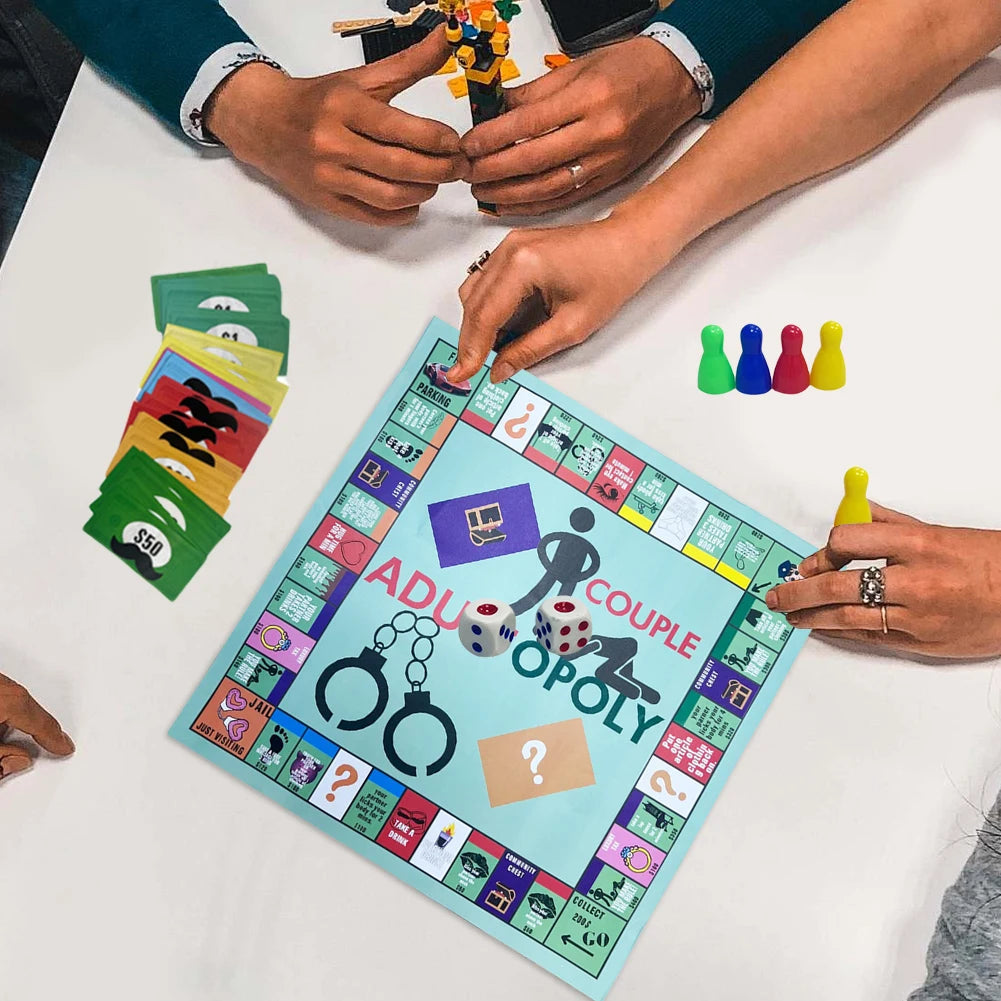 Couple Board Game Couple Board Game Funny Date Night Couple Game Interactive Portable Couple Game for Boyfriend Girlfriend luvshop24