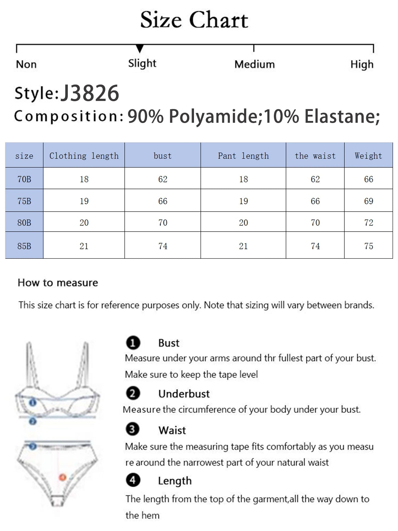 Women's Front Button Non Steel Ring Underwear Set With Printed Sexy Gathering Push Up Comfortable Underwear Underwear Set J3826 luvshop24