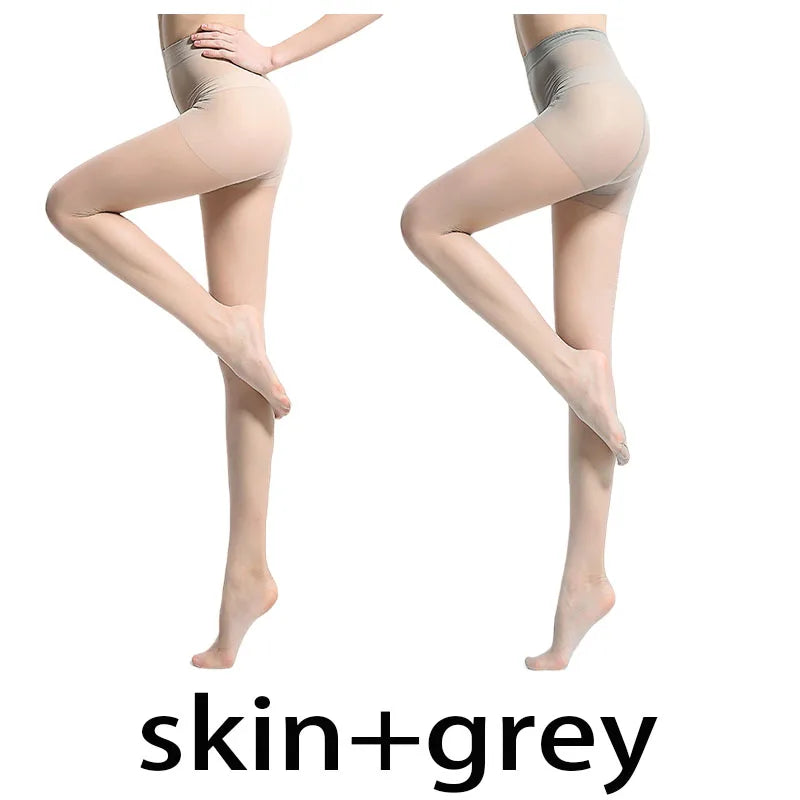 2pairs Women's Pineapple Stockings Tear-resistant Unbreakable Tights Sexy High Elasticity Nylon Sock Girls Ultra-thin Pantyhose luvshop24