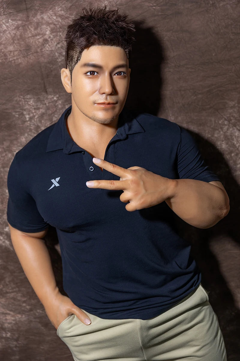 RENHEYUOU Queer realistic Silicone sex dolls Male rubber doll Gay TPE Adult Dolls big cock dildos Japanese Masturbation Sextoys luvshop24