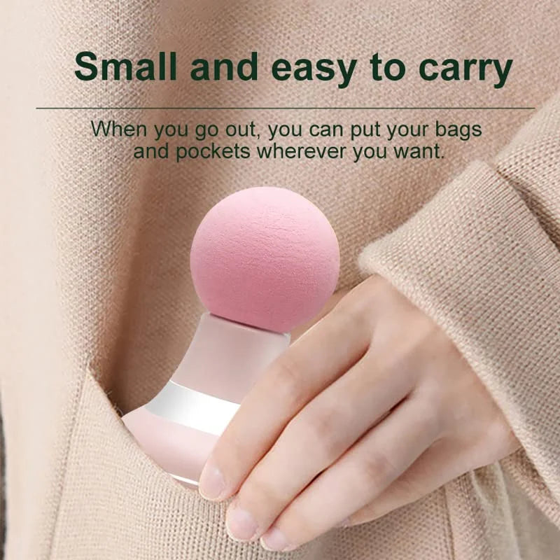 Upgrade 2.0in*4.5in - Mini Electric Handheld Massager Wand, Powerful 6 Speed Vibration Modes,Cordless Handheld and Portable,Suit luvshop24