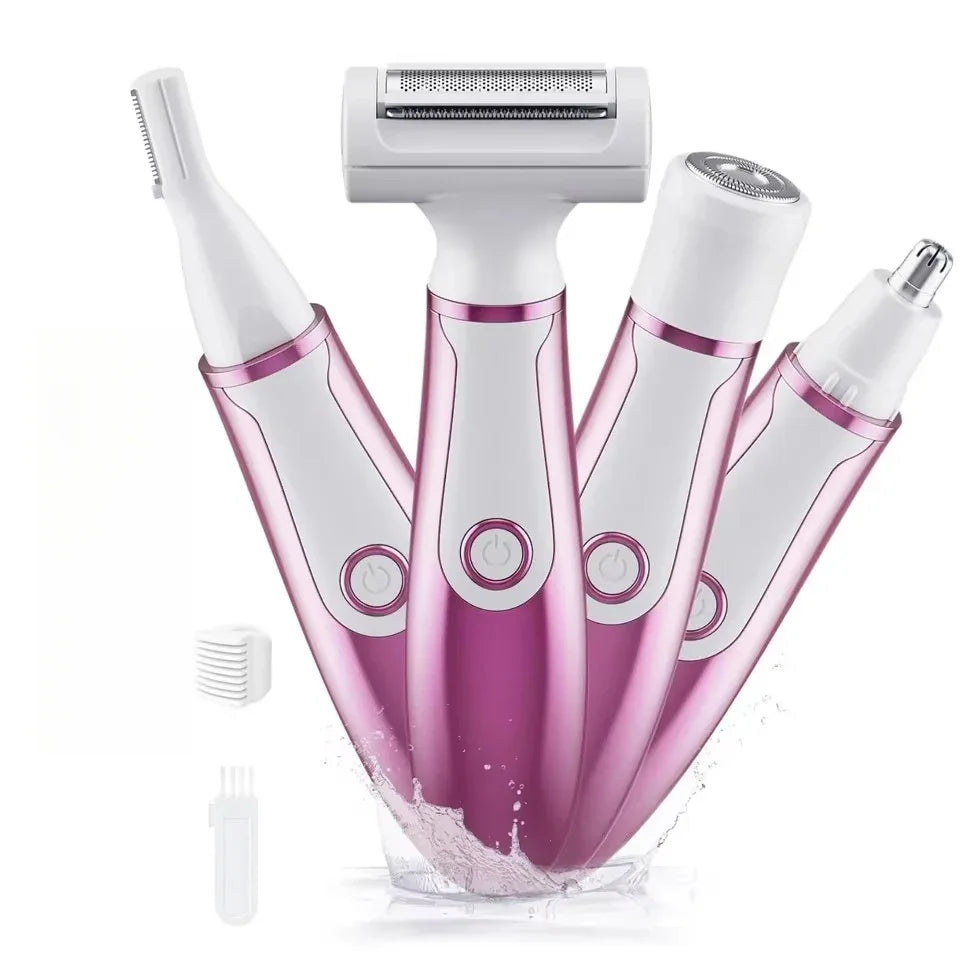 4 In 1 Portable Electric Haircut Trimmer epilator woman facial intimate area for body hair removal Gifts For Women luvshop24