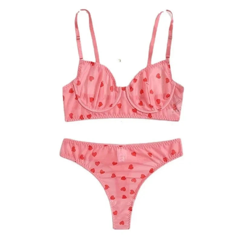 Female Lingerie Sexy Lingerie for Women Body Shorts Push-up Bra Fancy Woman Underwear Transparent Intimate Lingerie Set luvshop24