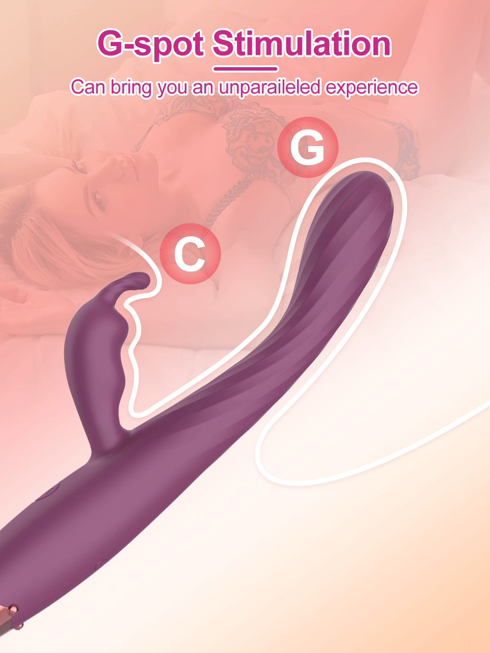 Beginner G-Spot Vibrator for Women Vagina Rabbit Vibrator Clitoris Stimulator Female Masturbator Adult Goods Sex Toy for Women luvshop24