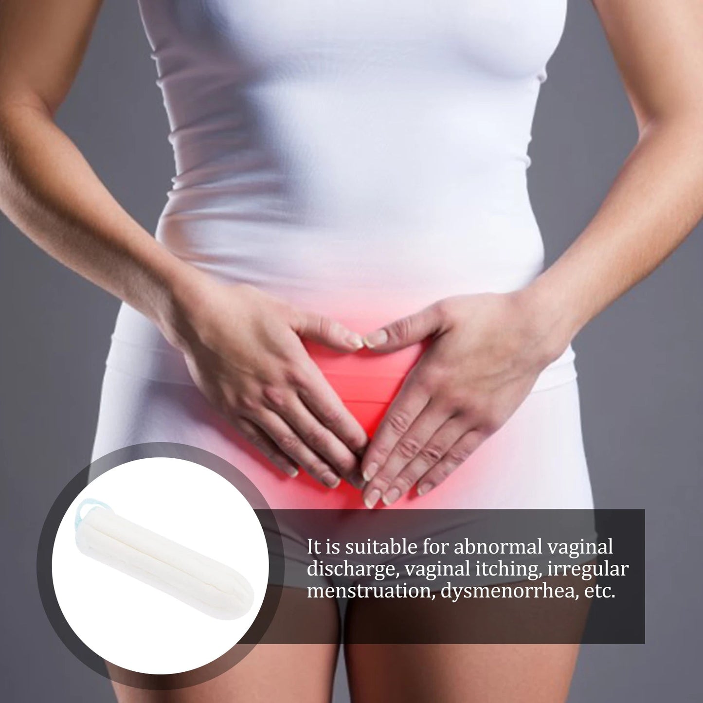 50pcs Sanitary Tampon Pure Cotton Women Supplies Menstrual Finger Push-in Easy Travel Premium Safe Female Hygiene Care luvshop24