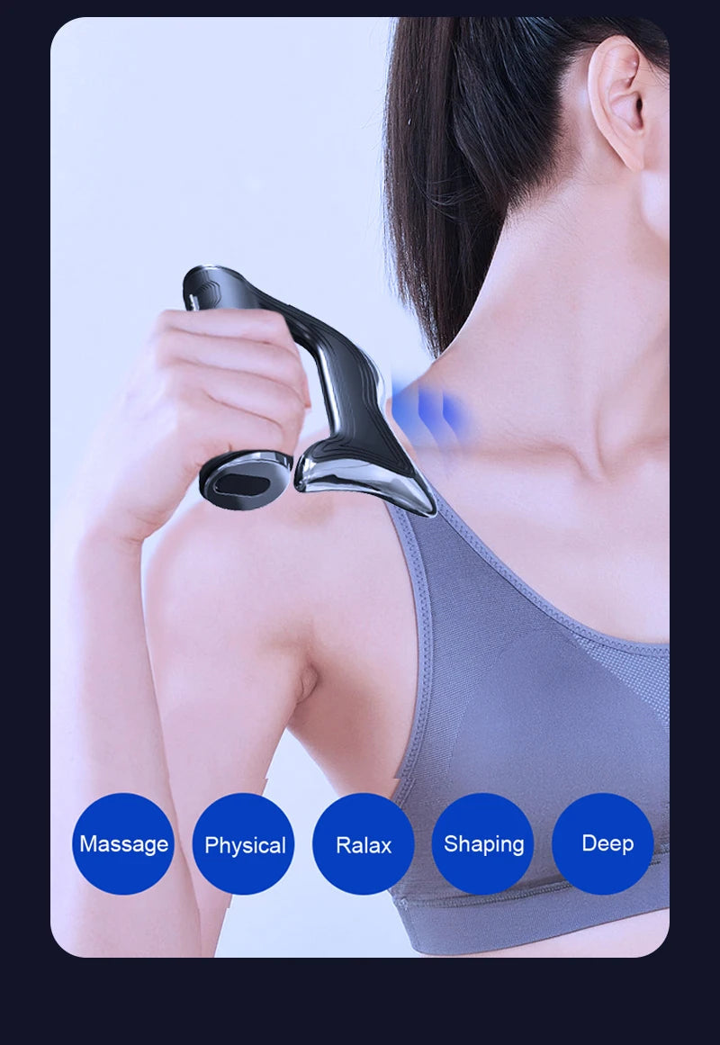 Electric Fascia Knife Vibration Body Massager Muscle Relaxation Body Lifting Hyperblade Massage Blade Tool luvshop24