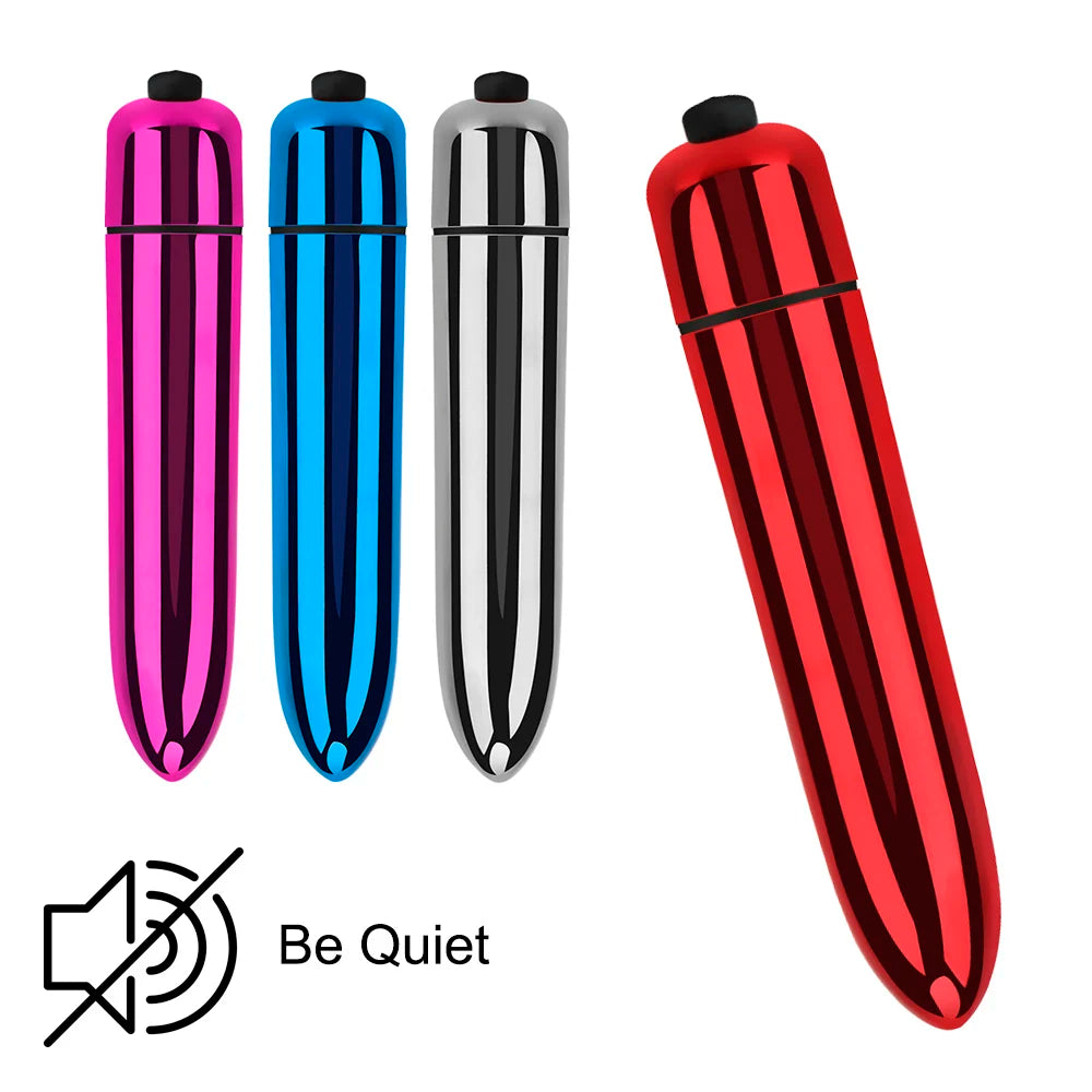 9cm Bullet Vibrators For Women Clitoris Stimulator Nipple Vaginal Anal Plug Vibrating Dildos Sex Toys Female Masturbator Erotic luvshop24