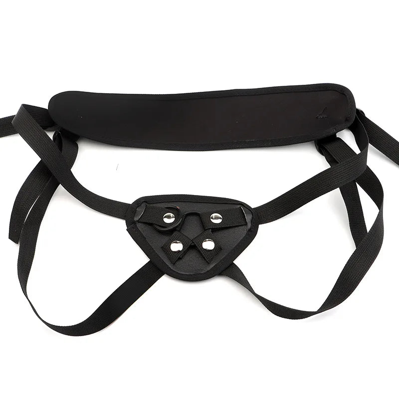 New Black Leather Dildos Pants Erotic Sex Toys for Lesbian Wearable Penis Panties Strap on Adult Game luvshop24