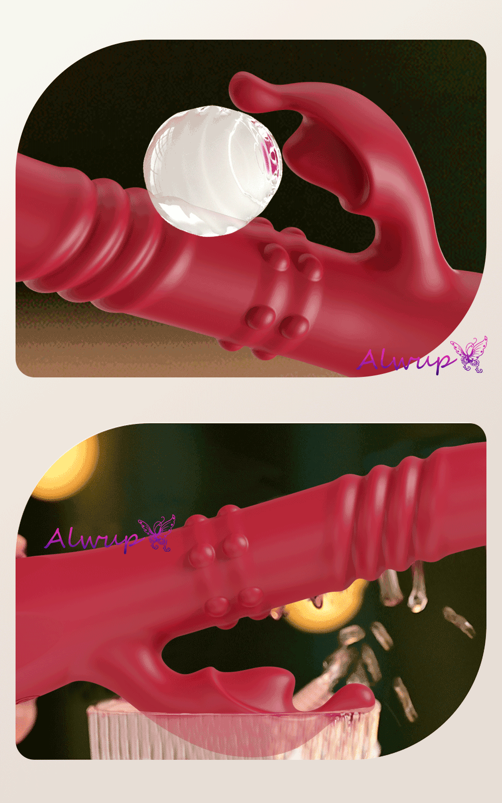 Rabbit Vibrator For Women Powerful G Spot Telescopic Rotating Clitoris Vagina Stimulator Female Masturbator For Adult Sexy Toys luvshop24