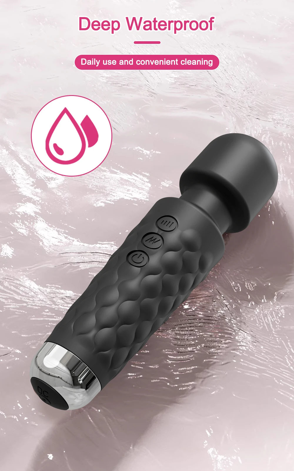 G spot Clitoris Stimulator Vibrator Adult Supplies for Women Powerful 20 Modes Clit Massager Female AV Magic-Wand Erotic Toys luvshop24