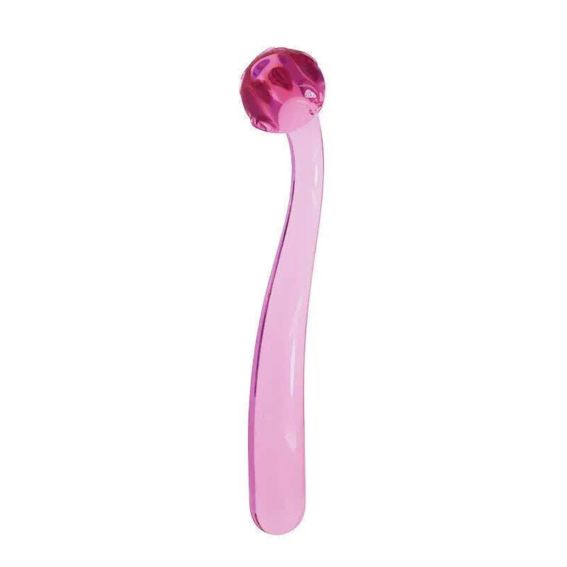 2 Colors Pyrex Glass Dildo Fake Penis Crystal Anal Beads Butt Plug Prostate Massager G Spot Female Masturbation Toys For Women luvshop24