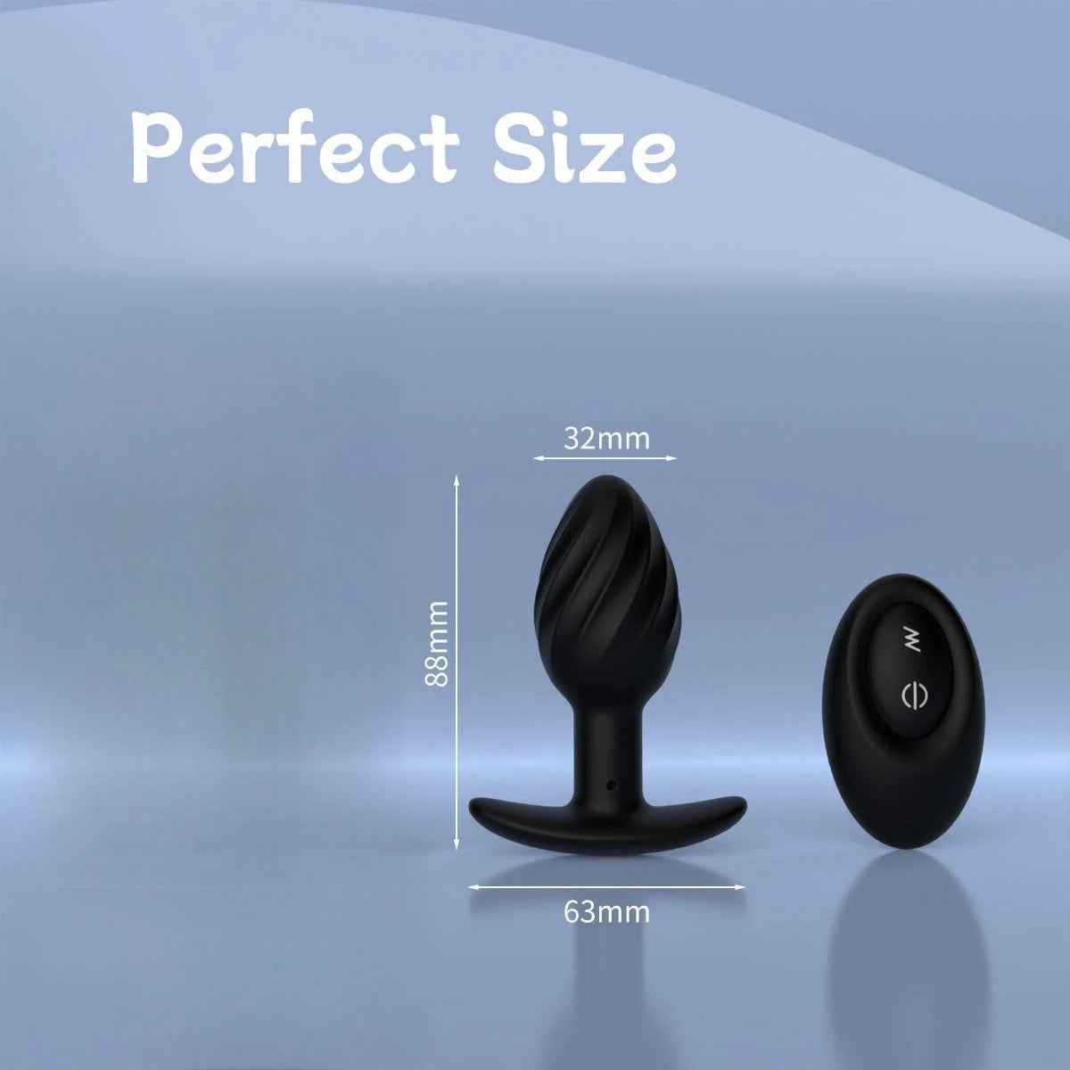 Vibrating Anal Plug 9-frequency Vibration Mode Prostate Massage Stick Wireless Remote Control Backyard Vibration Adult Sexy Toys luvshop24