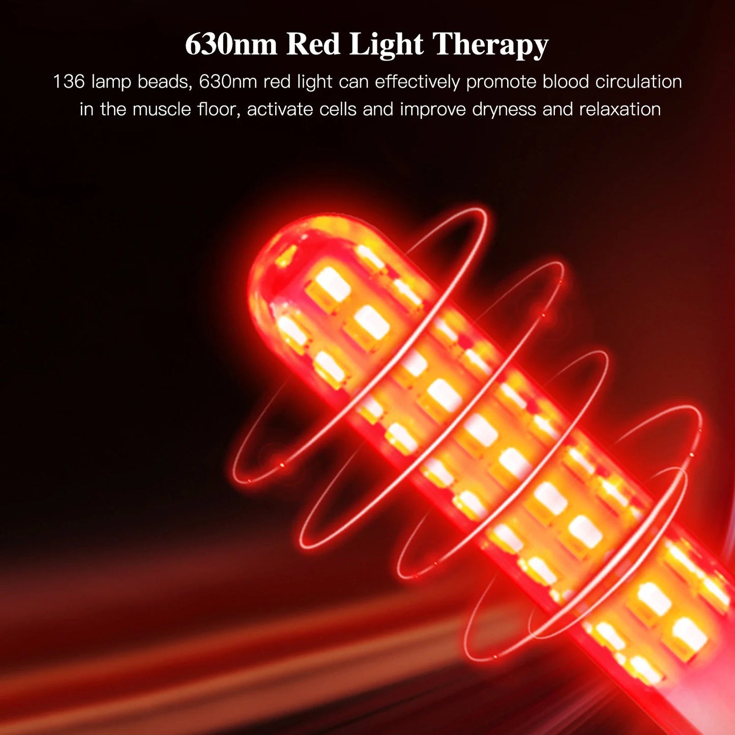 KTS Vaginal Vibrator Wireless Vaginal Massager Red Light Therapy Device for Vaginitis Female Sex Wand Vaginal Tightening Device luvshop24