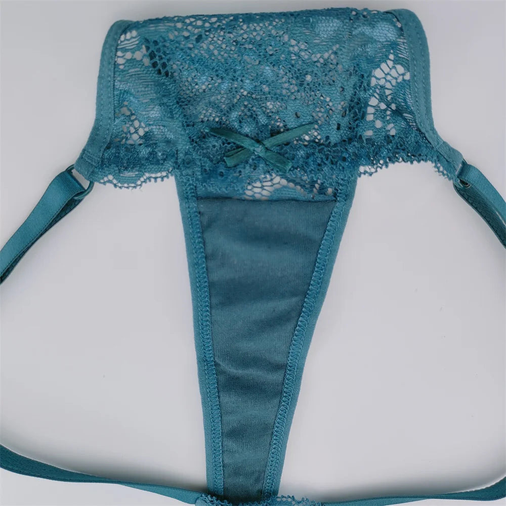 3Pcs/Set New Lace G-string Women's Sexy Underwear Low Waist Breathable Briefs Ladies Intimates Soft Thong Lingerie Fast Shipping luvshop24