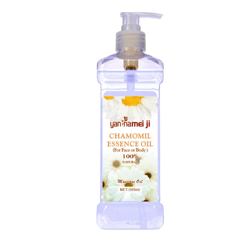 500ML Facial Body Massage Essential Oil Moisturizing Vegetable Oil Open Back Scraping Massage Essential Oil BB oil luvshop24