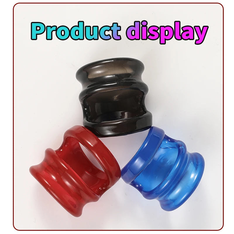 Cock Penis Ring Reusable Delay Ejaculation Stronger Erection Sex Toys Adult Supplies Linen Nozzle Ring Cock Sex Toys For Men luvshop24