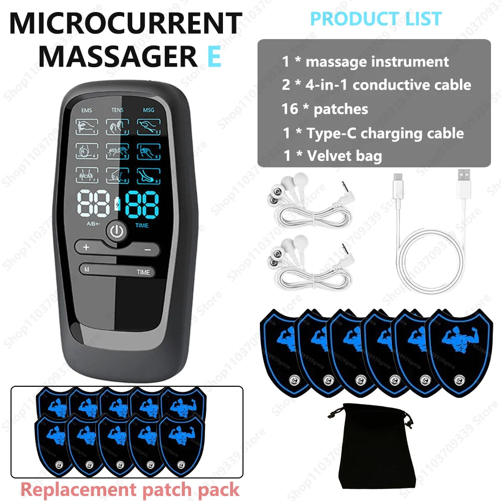 Physiotherapy Tens Muscle Stimulator Electric Ems Acupuncture Body Massage Digital Therapy Slimming Machine Electro Stimulator luvshop24