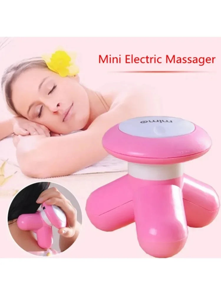 Mini Handle Electric Massager Body Wave Vibration USB Massage Triangle Body Health Beauty Massager Small Massager Relax luvshop24