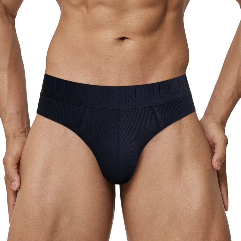 CMENIN Sexy Leg Strap Mens Sports Fitness Briefs Male Underwear Gays Slip Bikini Jockstrap Underpants Cotton Homme Bikini Briefs luvshop24