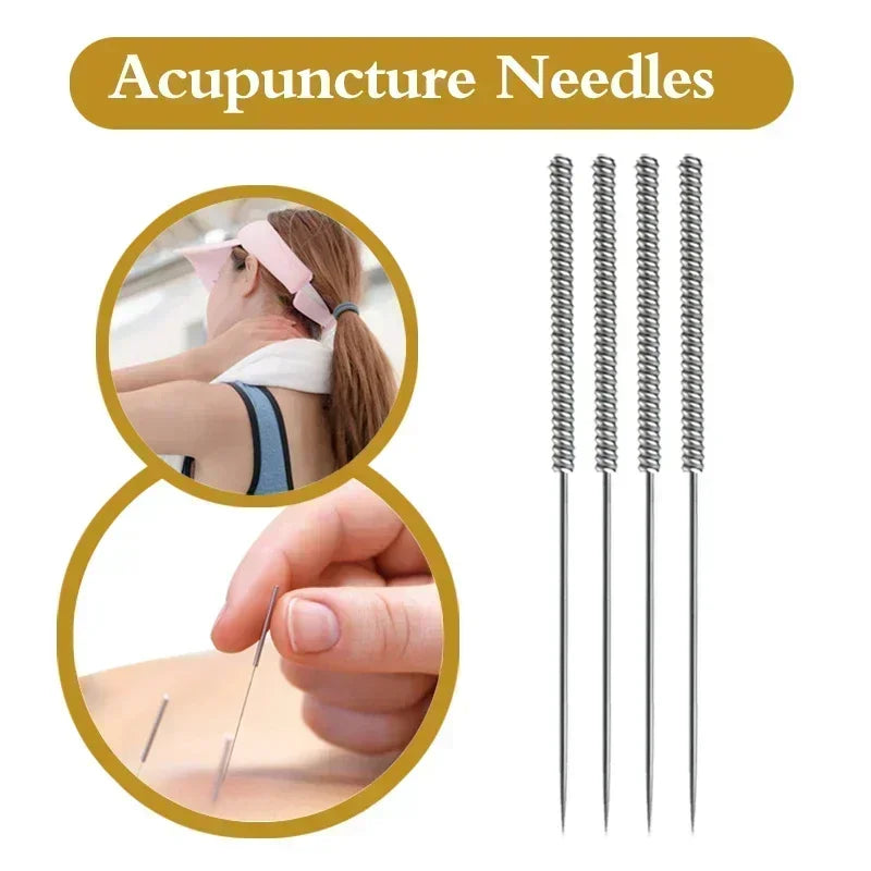 ZHONGYAN TAIHE 500/BOX Acupuncture Needles Sharp Disposable Sterile Beauty Massage Needle Acupuncture with Tube 5 Years Validity luvshop24