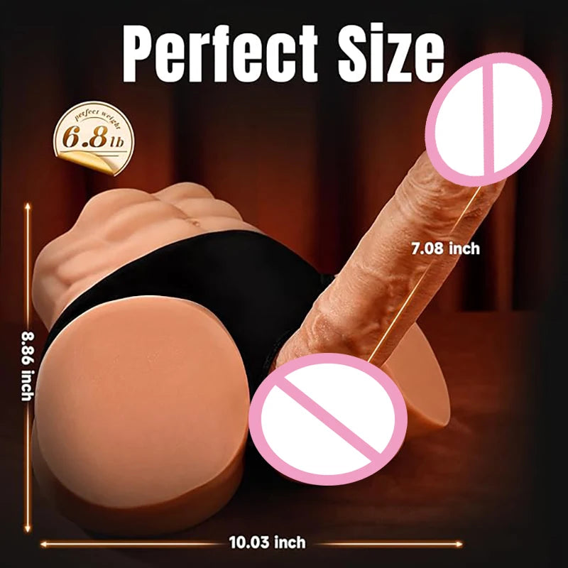 RENHEYUOU Adult Products Masturbator Penis Anal Female Sex Simulation Doll Male TPE Inverted Mold Doll Gay Sex Toys Sex dolls luvshop24