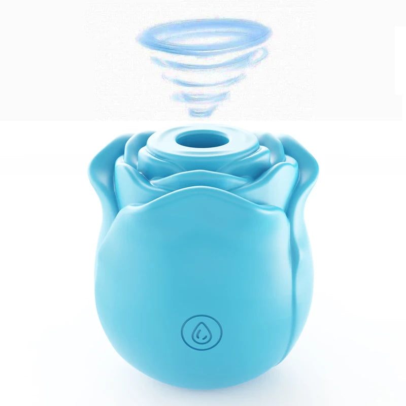 Rose Shape Vagina Sucking Vibrator Nipple Massager Clitoral Vacuum Stimulator Vibrating Female Masturbator Sex Toys for Adults luvshop24