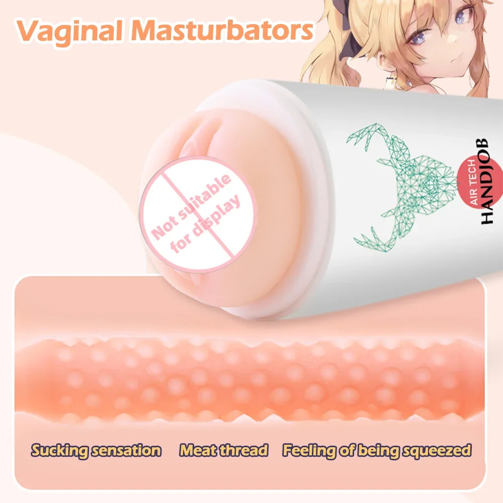 Realistic Vagina Sex Toys Scrotum Stimulator Safe Silicone Vaginal Male Masturbator Soft Pocket Pussy Male Sex Toy JoinJJtoy luvshop24