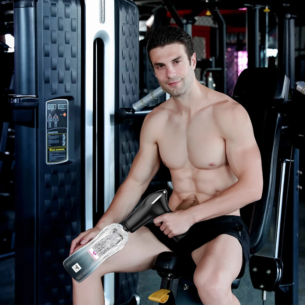 Fascia Massge Gun Vibration Deep Tissue Muscle Relaxation Massager Portable Fitness Device For Body Arm Neck Male Entertainment luvshop24