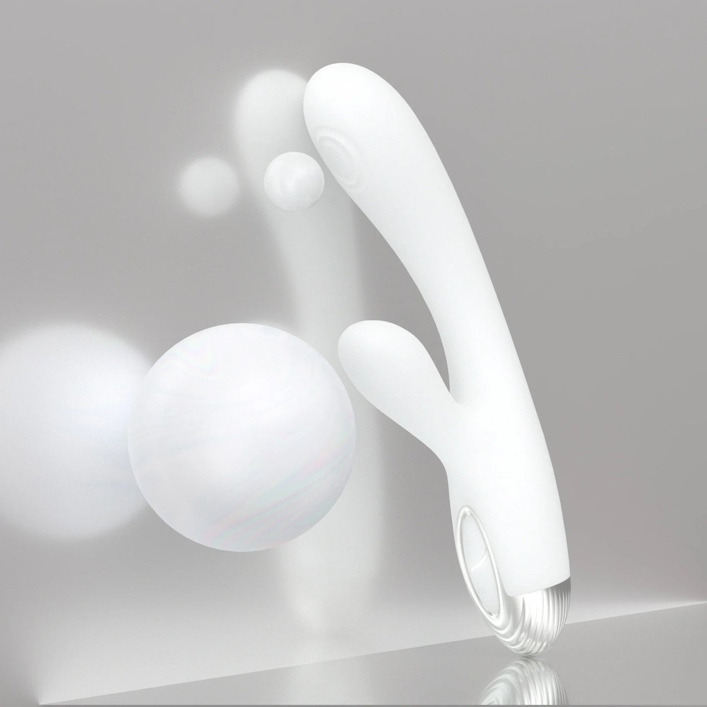 DRY WELL Rabbit Vibrator with Unique Patting Function Clitoris Stimulator Dildo with 10 Powerful Modes Dual Motor Stimulator luvshop24