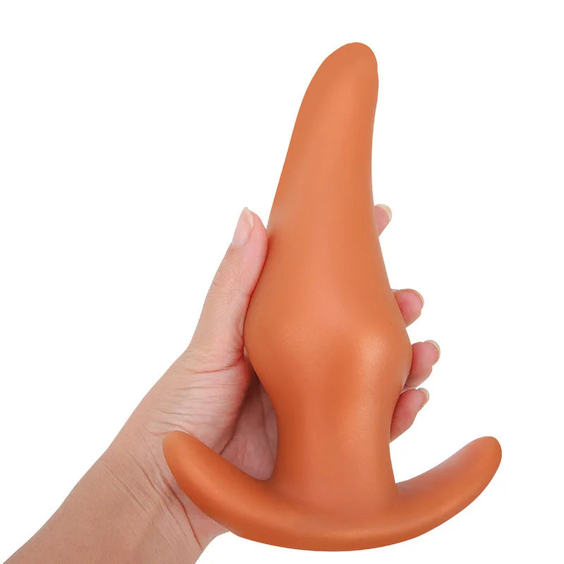 Soft Anal Plugs for Gay Men Prostate Massage Liquid Silicone 35-80mm Huge Butt Plug Anal Training Comfortable To Wear But Plug luvshop24